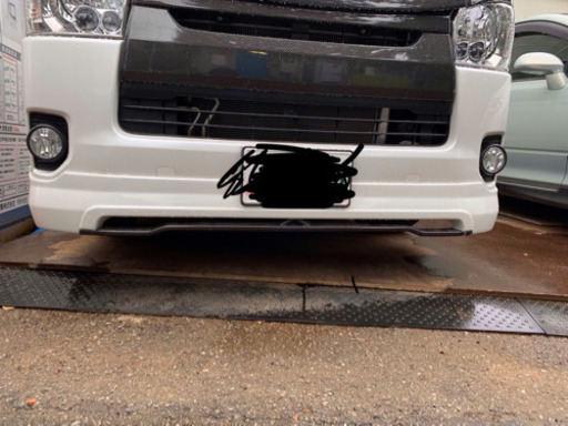 ハイエース MTSハーフスポイラー