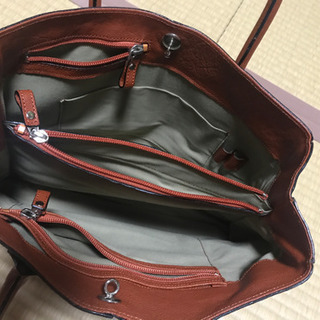 [美品]本革 ハンドバッグの画像
