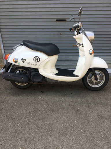 人気の白ビーノ！バッテリー新品！