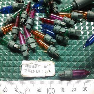 クリスマス用電飾電球　中古品