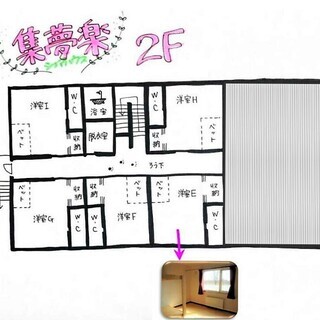 北海道中標津町★シェアハウス集夢楽★フリーWi-Fi&水道光熱費込み - 標津郡