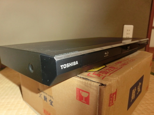 中古 東芝ブルーレイプレーヤー　SD-BD3