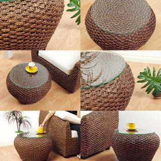 アジアン 家具 ローテーブルの画像