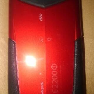 KYOCERA TORQUE G01 トルク 白ロム 赤 レッド...