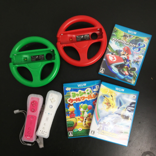 中古☆Nintendo Wii U スーパーマリオメーカーセットの画像