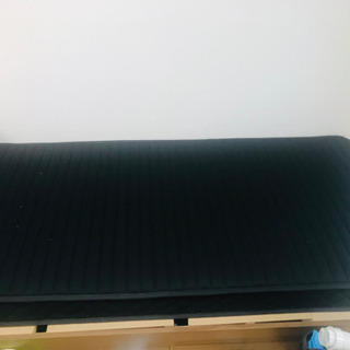 【引取のみ】引出し、コンセント付きシングルベッド  L214×W...