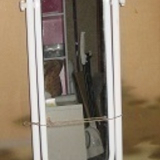 細長い鏡　中古品