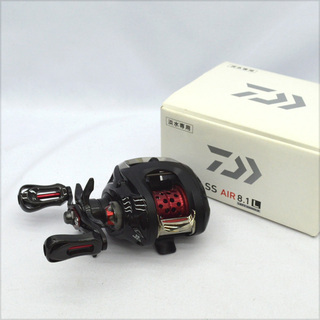 ダイワ SS AIR 8.1L ベイトリール 左ハンドル 美品 ブラックバス 池 ダム 川  (0220309014)