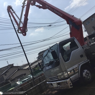 【生コンクリート圧送作業員募集‼︎】車両の運転及び、コンクリート圧送の作業となります!（運転免許有りの方優遇）の画像