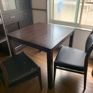 2人掛け ダイニングセット 取引決定致しました！