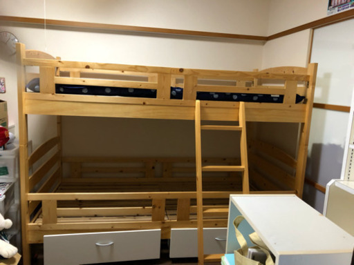 二段ベッド（引出し付き）
