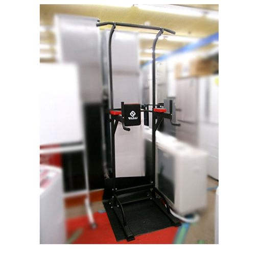 札幌【WASAI ぶら下がり健康器 MK580】耐荷重150kg 高さ調節約185～225cm 筋トレ 筋肉トレーニング 懸垂 腹筋 マット付き ワサイ 本郷通店