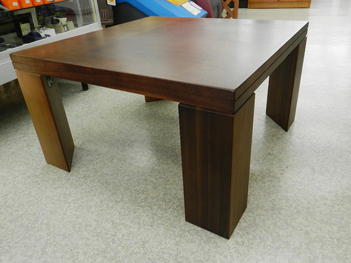 訳アリ】 マルニ/maruni テーブル 座卓 ローテーブル ブラウン/茶色 サイドテーブル ☆ PayPay(ペイペイ)決済可能 ☆ 札幌市 北区 屯田