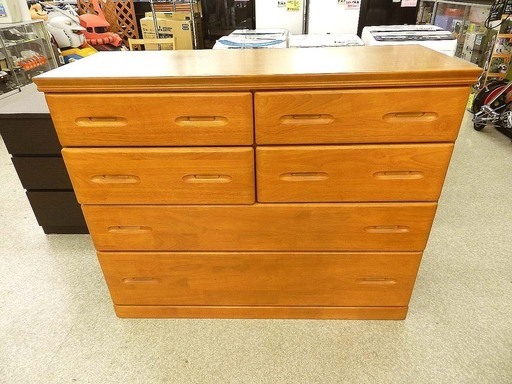 4段 タンス　箪笥　ローチェスト ☆ PayPay(ペイペイ)決済可能 ☆ 札幌市 北区 屯田