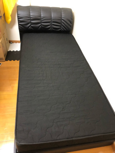 シングルベッド マットレス付き