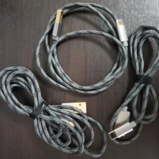 USBケーブルタイプC ３本セット　