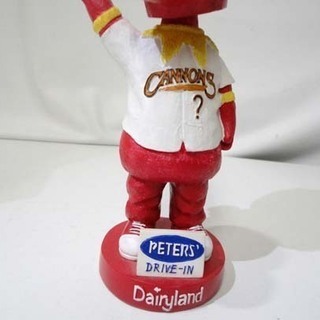 カルガリーキャノンズ マスコット ボブルヘッド CALGARY CANONS 野球 首振り 人形 フィギュア 札幌市 白石区 東札幌 カルガリーキャノンズ マスコット ボブルヘッド CALGARY CANONS 野球
