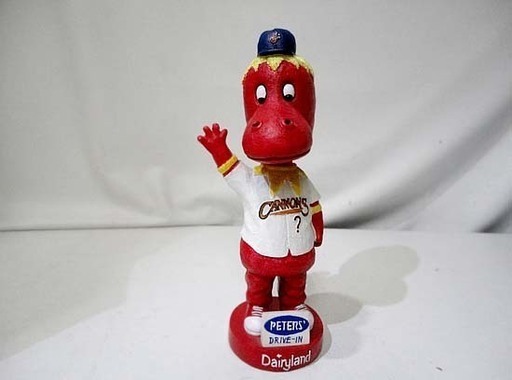 カルガリーキャノンズ マスコット ボブルヘッド CALGARY CANONS 野球 首振り 人形 フィギュア 札幌市 白石区 東札幌