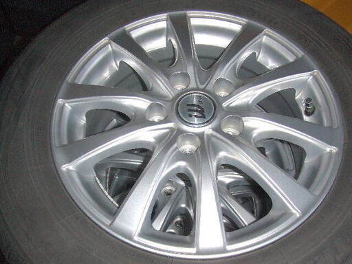 セレナアルミホイル付夏タイヤ１９５－６５－１５ ４本