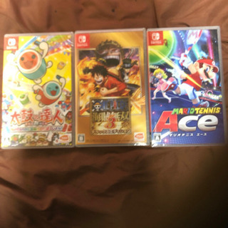 任天堂スイッチ ゲームソフト3点セット 新品未開封