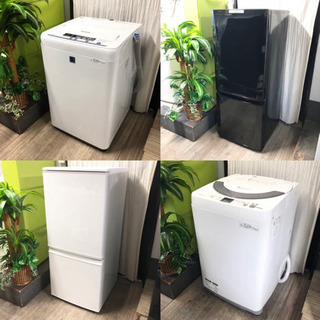 ✨組み合わせ自由✨リユース家電✨❣️冷蔵庫&洗濯機⭐️送料込みの画像