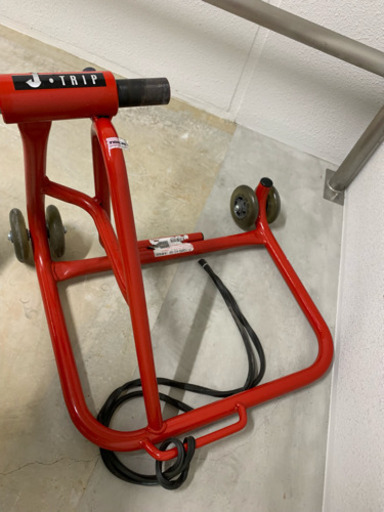 片持ちスイングアーム用 メンテナンススタンド