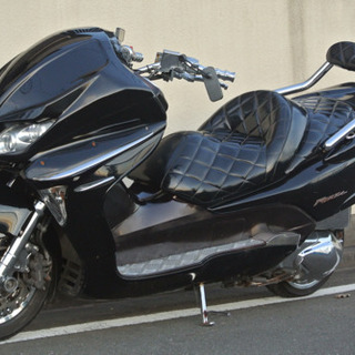 【HONDA フォルツァZ】ブラックブラウンカラー！！フルメッキフルカスタム！！の画像