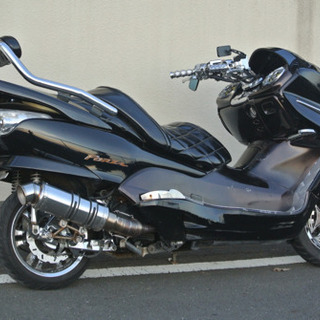 【HONDA フォルツァZ】ブラックブラウンカラー！！フルメッキフルカスタム！！の画像