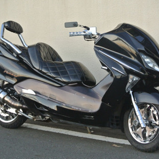 【HONDA フォルツァZ】ブラックブラウンカラー！！フルメッキフルカスタム！！の画像