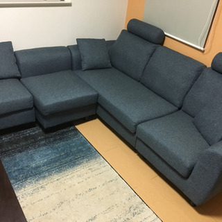 3人掛けカウチソファー 取りに来て頂ける方限定