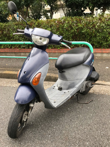 値下げ【良品】 原付 スズキ レッツ4  4st 紺色