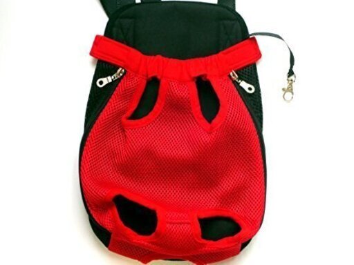 新品 レッド Mサイズ ペット用品 おでかけ リュック 抱っこバッグ 犬 猫 用 キャリーバッグ リュック
