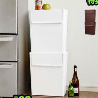 ゴミ箱 スリム オシャレの画像