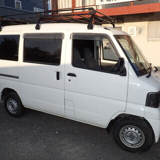 三菱 ミニキャブ AT 4WD切替 H 1６年車 実動 登録貨物  白系 車検無し格安提供の画像