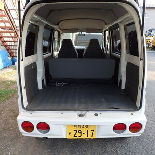 三菱 ミニキャブ AT 4WD切替 H 1６年車 実動 登録貨物  白系 車検無し格安提供の画像