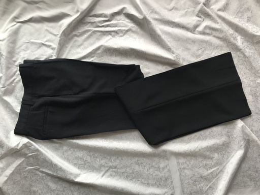 新品Chacottチャコット☆社交ダンストラウザー☆パンツメンズW79黒