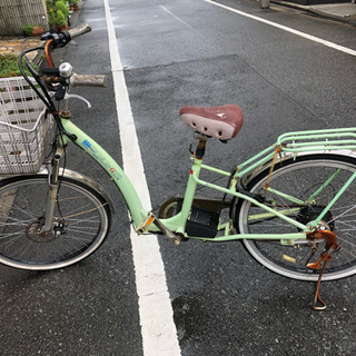 自転車  動きますがジャンク品 31日迄