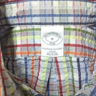 Brooks Brothers 半袖 シャツ チェック M~Lの画像