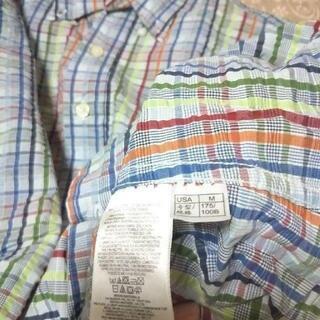Brooks Brothers 半袖 シャツ チェック M~Lの画像