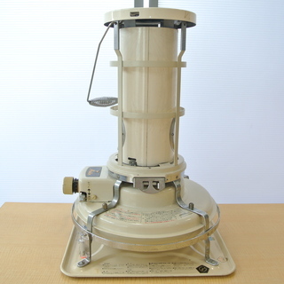 アラジン 石油ストーブ ブルーフレームヒーター J390001 白灯油 4.1L　昭和レトロ アンティークの画像