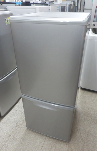 PayPay対応 Panasonic/パナソニック 2ドア冷蔵庫 2012年製 NR-B144W シルバー 札幌市西区西野