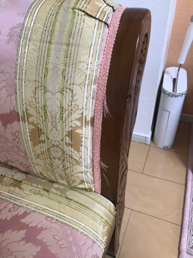 猫足ソファー 取りに来てくれる方！