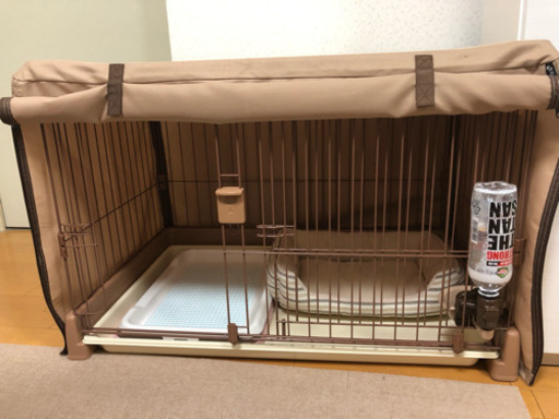 ワンちゃんのゲージセット