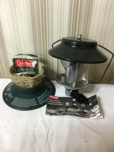 コールマンプロパンガスランタン デッドストック