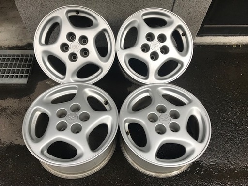 格安【希少】フェアレディZ　Z32　純正ホイール　日産　１６×７.５JJ　+４５　PCD１１４．３　４本セット