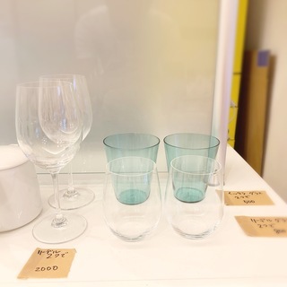 ブランドグラス、紅茶・緑茶用急須など一式の画像