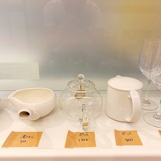 ブランドグラス、紅茶・緑茶用急須など一式の画像
