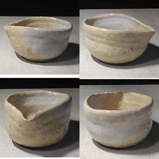 c168 湯冷まし 吉賀大眉 萩焼 湯さまし 合わせ箱 茶道具
