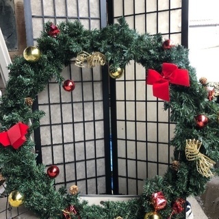 直径110センチbigクリスマスリース