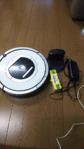 ロボット掃除機。ルンバ。